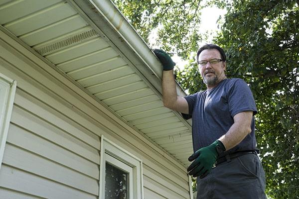 employees at Wayne Gutter Cleaning