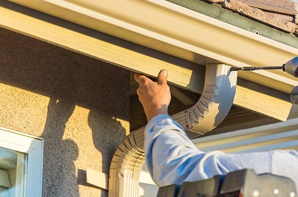 we recommend aluminum gutters for gutter installation in your region due to their durability and weather resistance